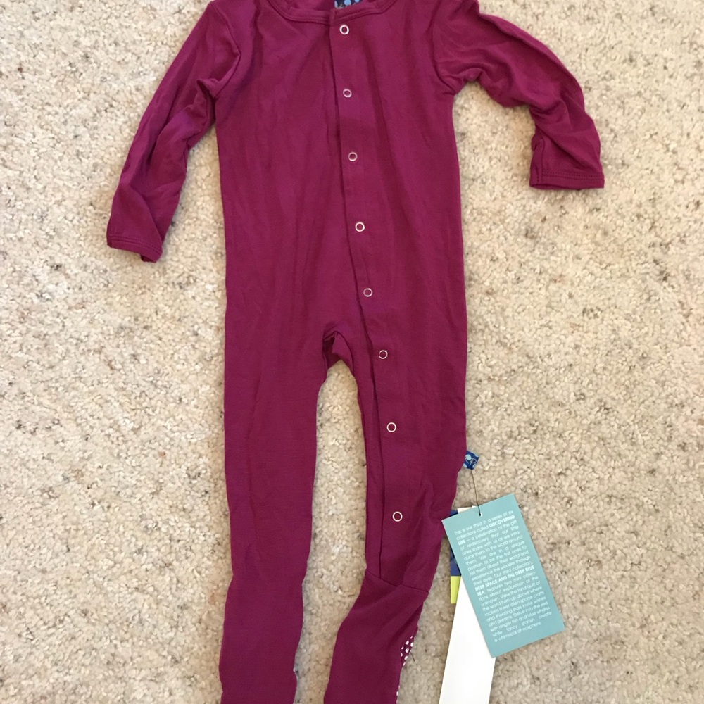 Kickee Pants footie NWT
